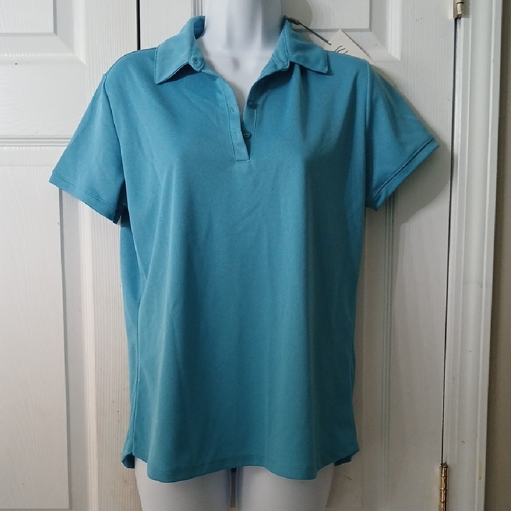 Walter Hagen Clubhouse short sleeve polo golf tennis shirt  Sz M NWT